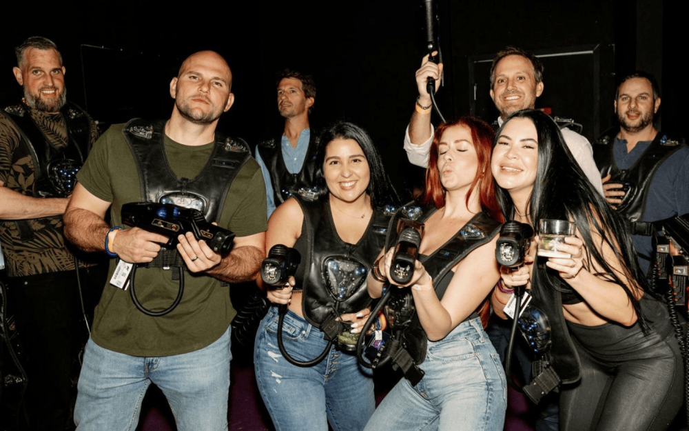 Gear up for action with Laser Tag at FunDimension! The ultimate team-building experience, perfect for corporate events and group challenges!
