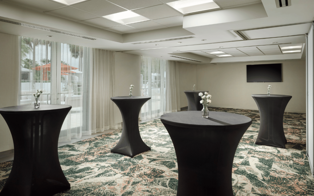 Meeting Space Reception Set-Up
