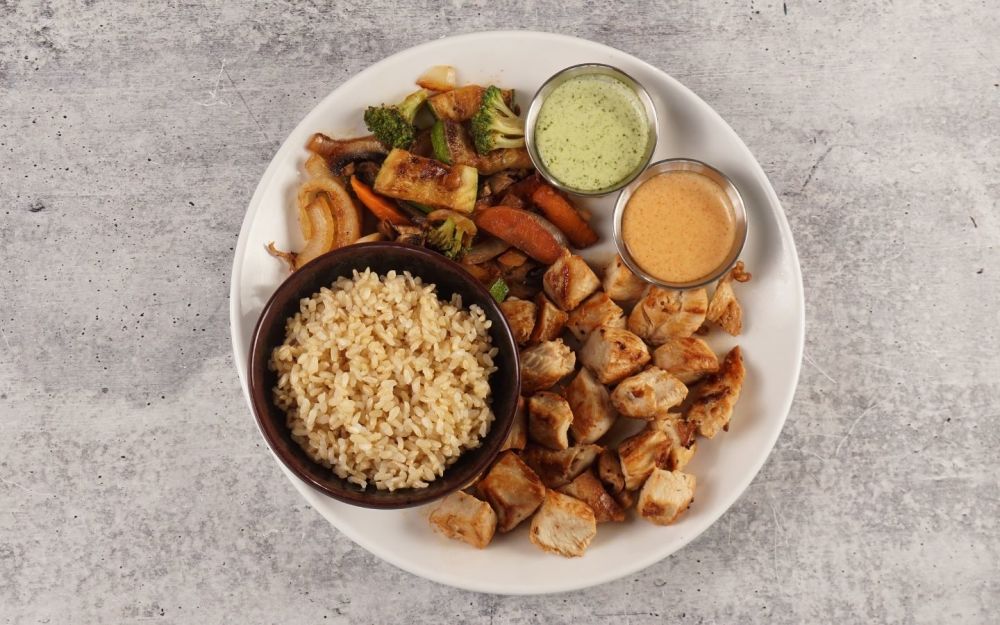 Grilled to perfection & served with a side of warm rice and stir-fried vegetables, it’s flavorful, filling, and full of that cozy “just-right” feeling
