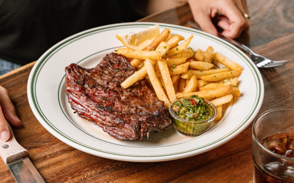 Prime Flap Steak with Fries