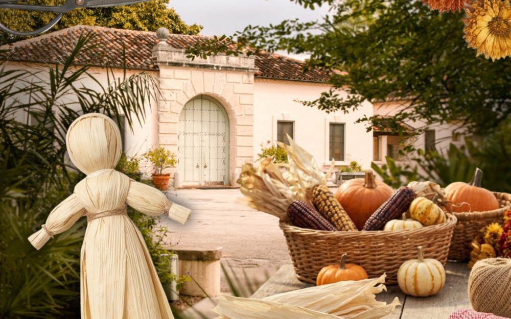 Harvest Corn Husk Creations: Garden Art Program for Families photo