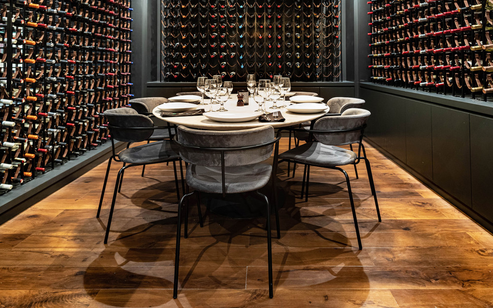 Our Wine Room is the perfect spot for very unique experiences. A completely private space surrounded by our wine collection, suitable to host the most special parties.