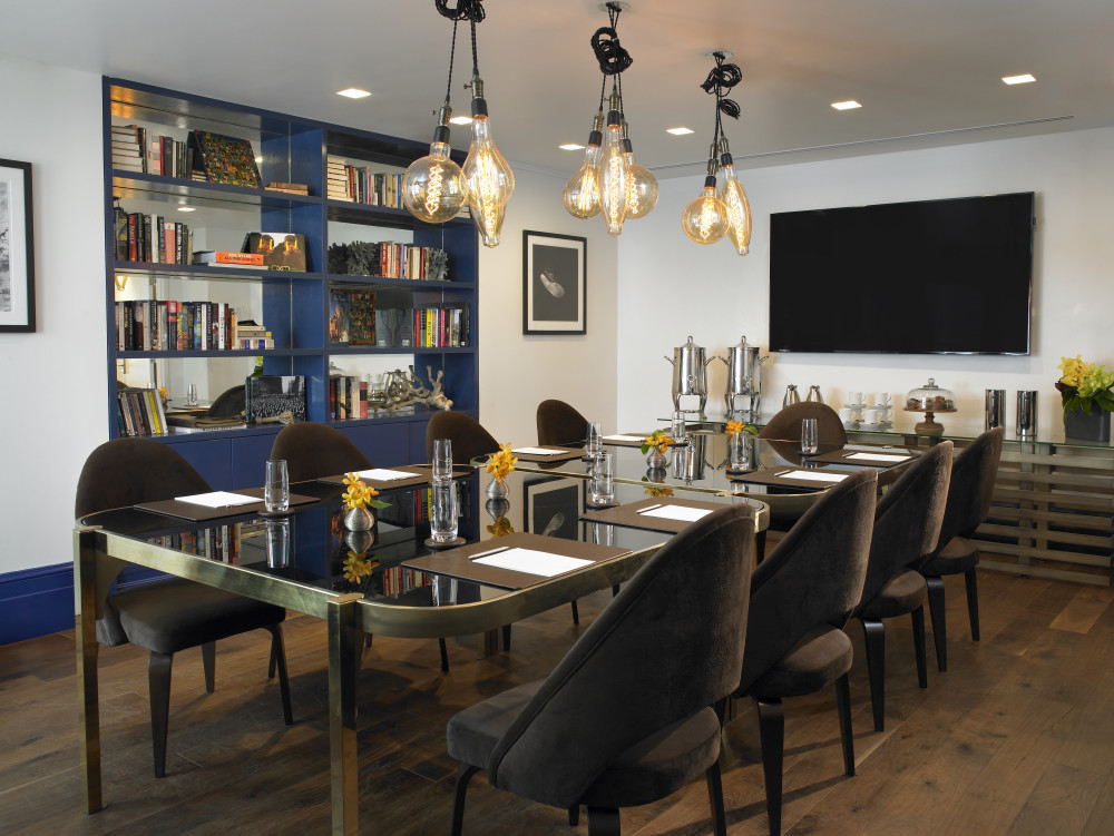 The Betsy’s Work Room, both a traditional board meeting environment and a communal meeting space.