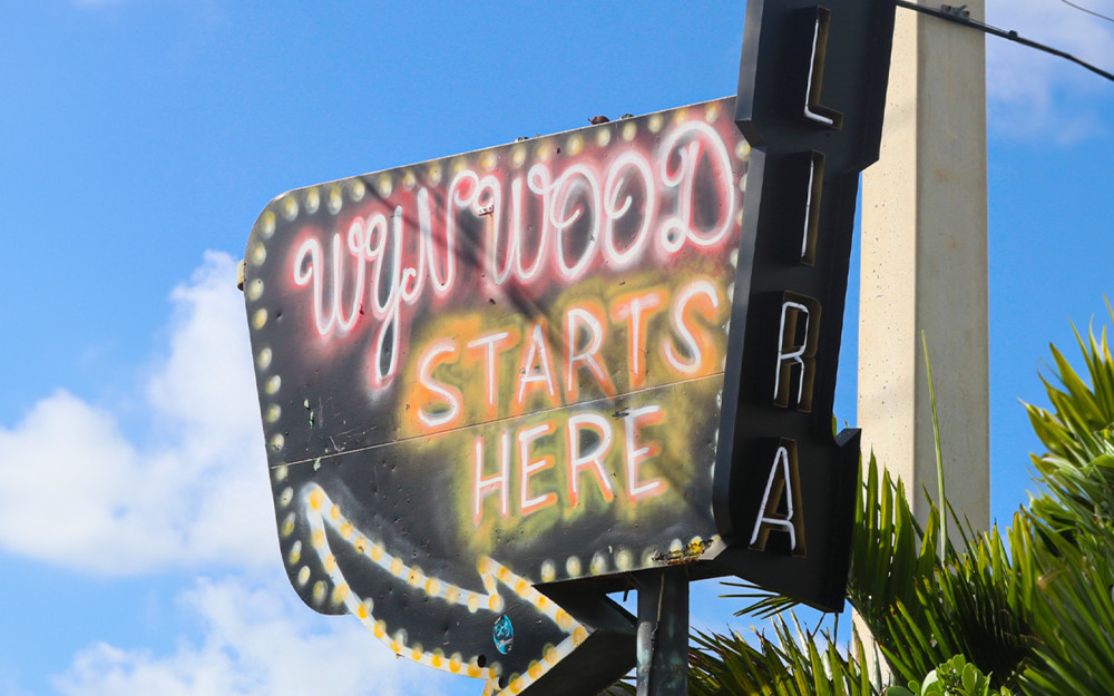 Bienvenido a los letreros de la calle Wynwood