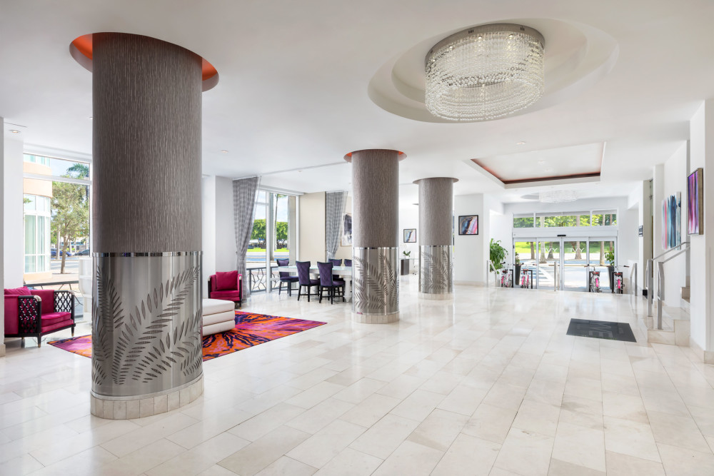 YVE Hotel Miami Lobby