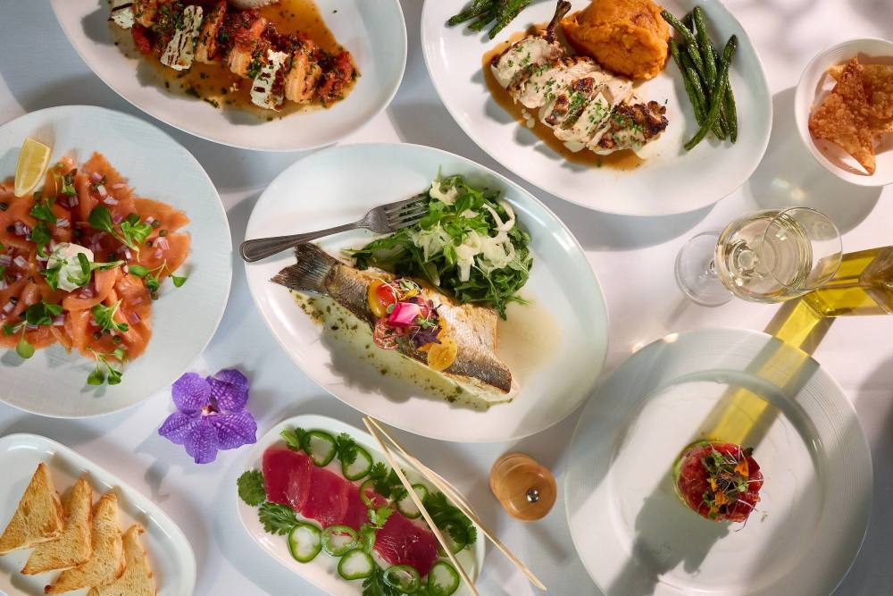 A Fish Called Avalon Table Spread