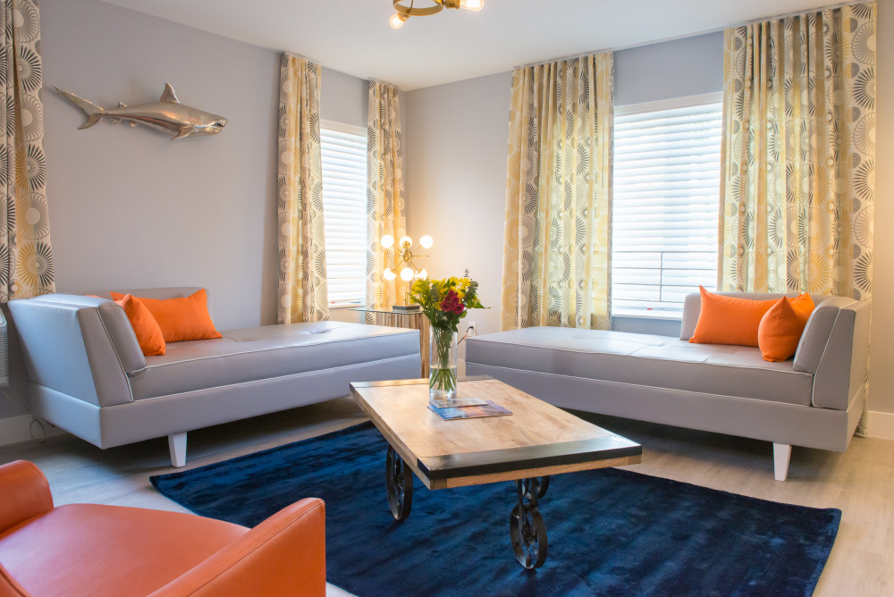 Seaside Apartment Hotel - Living Room Area