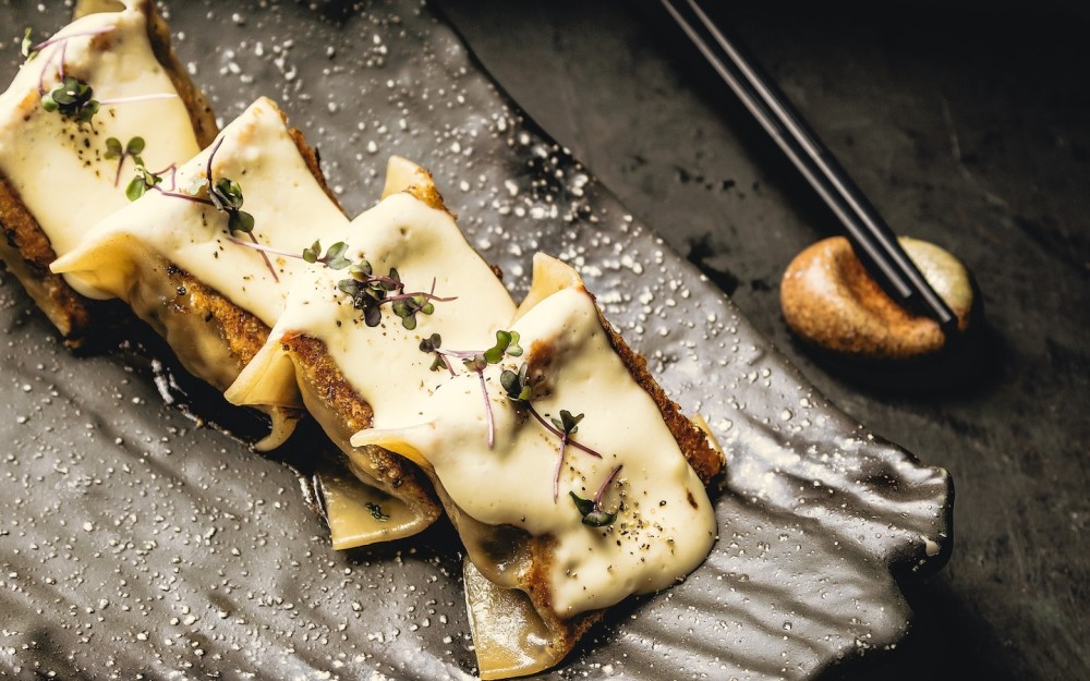 Truffled Mushrooms Dumplings