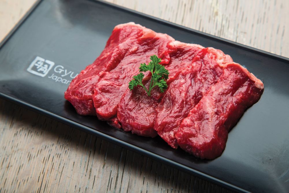 New York Steak dish up