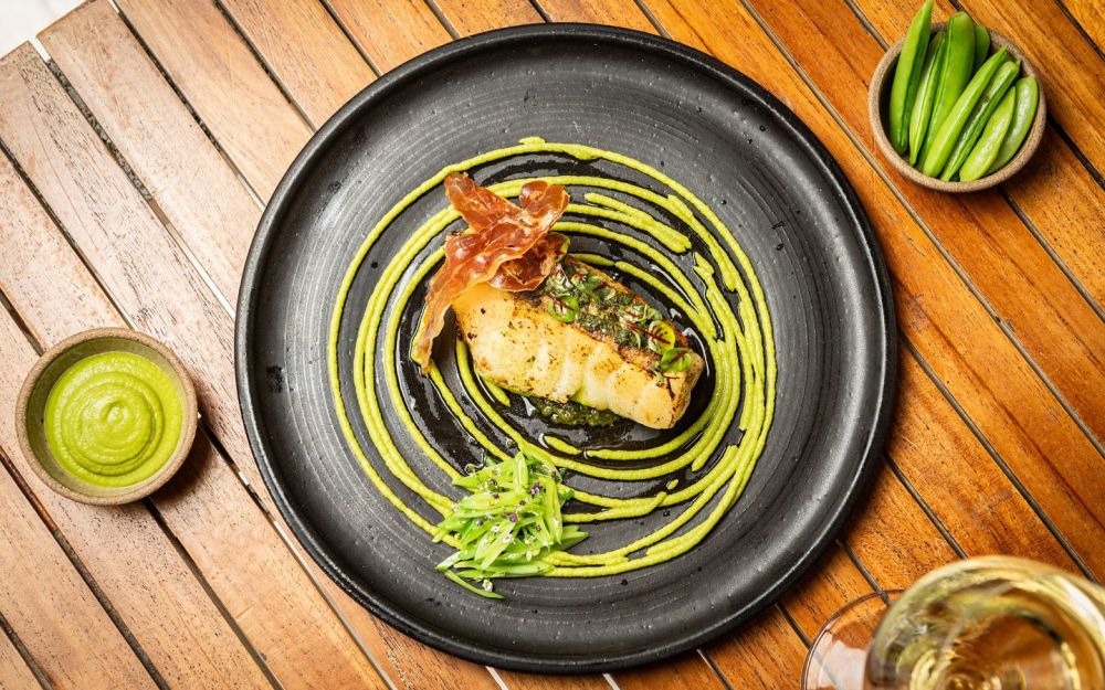 Bistro Collins Seafood Dish