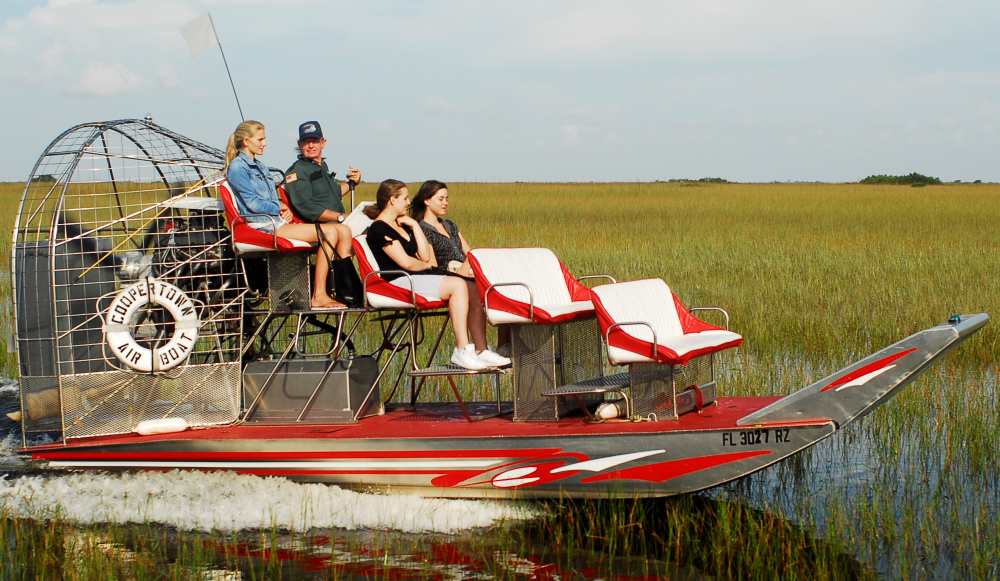 We offer two types of tours: (Private 1, 1.5 and 2-hours Tour) and (Share Tours 40 min) Tours include a 20-minutes Everglades Educative presentation