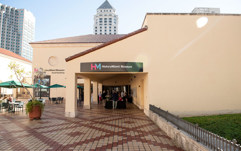 Front entrance to museum