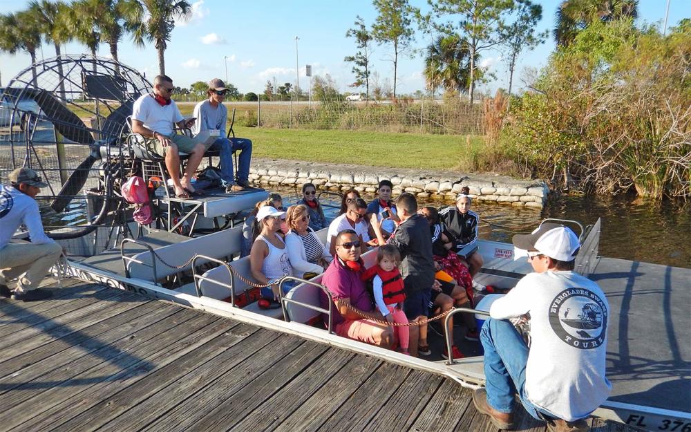 Airboat group tours
