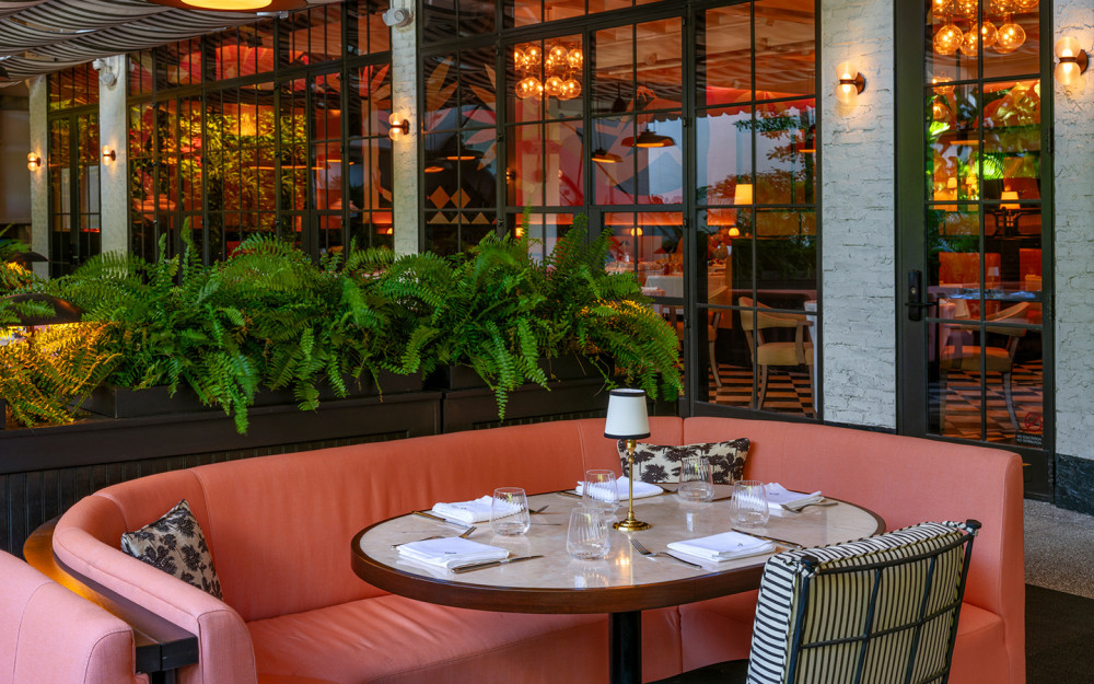 Exterior Patio seating