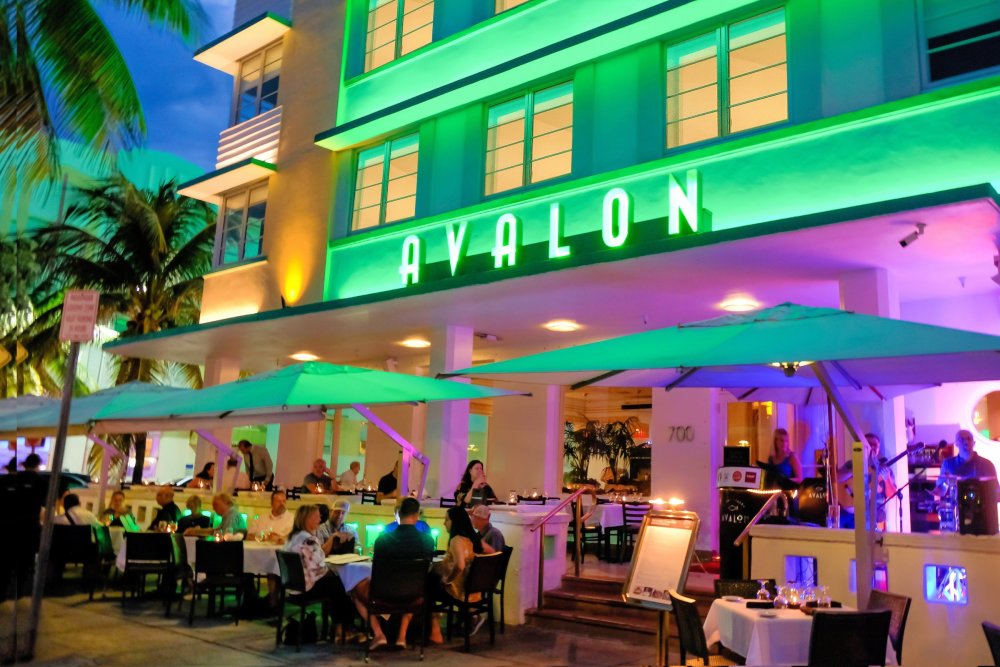 A Fish Called Avalon Exterior Evening