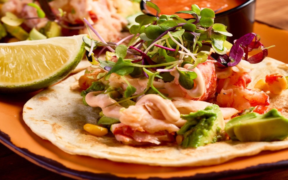 Lobster taco