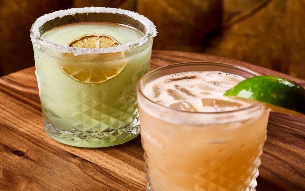 Frozen margarita and summer paloma