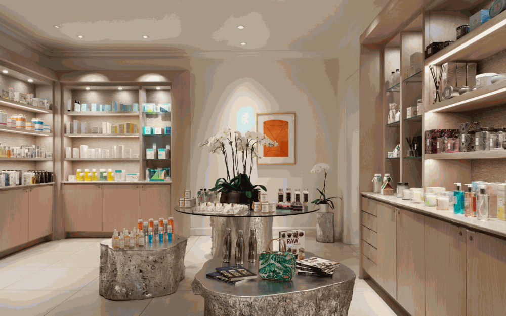 Take the Spa home with you at the âme Spa and Wellness retail shop, where you can select from a range of products used in our services.