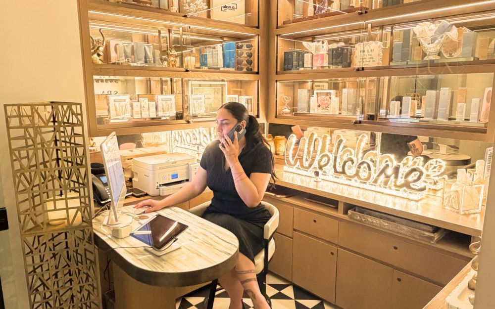Welcoming experience at Lux MedSpa Brickell inside SLS LUX, where spa day and hotel spa services begin with personalized care in Miami.