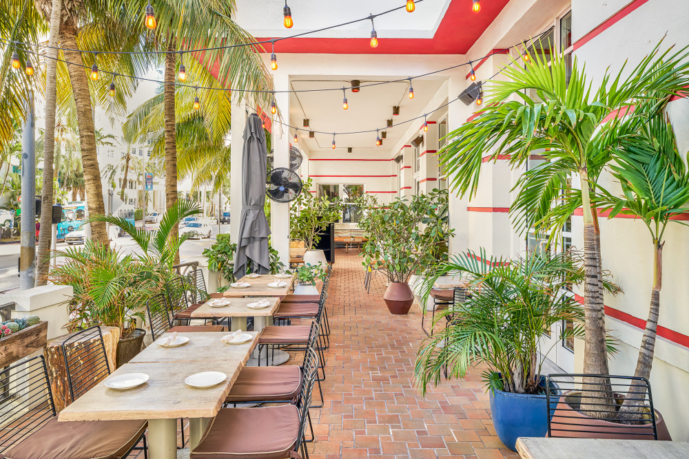 Exterior of Hotel Entrance & Pikio Taco