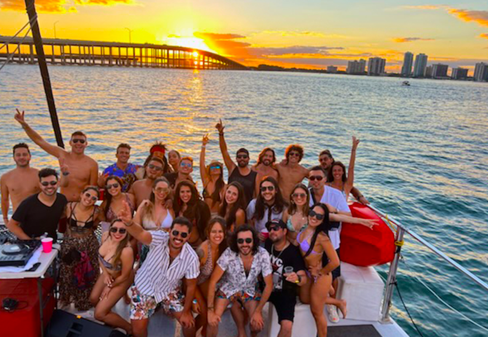Catamaran Charters are great for large groups, corporate events and weddings!