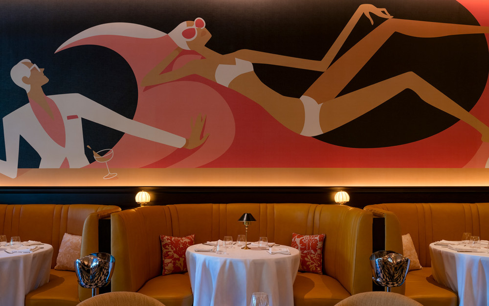 Interior Dining Room seating