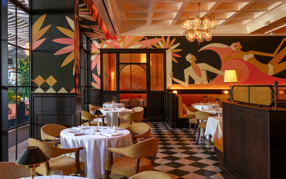 Interior Dining Room seating