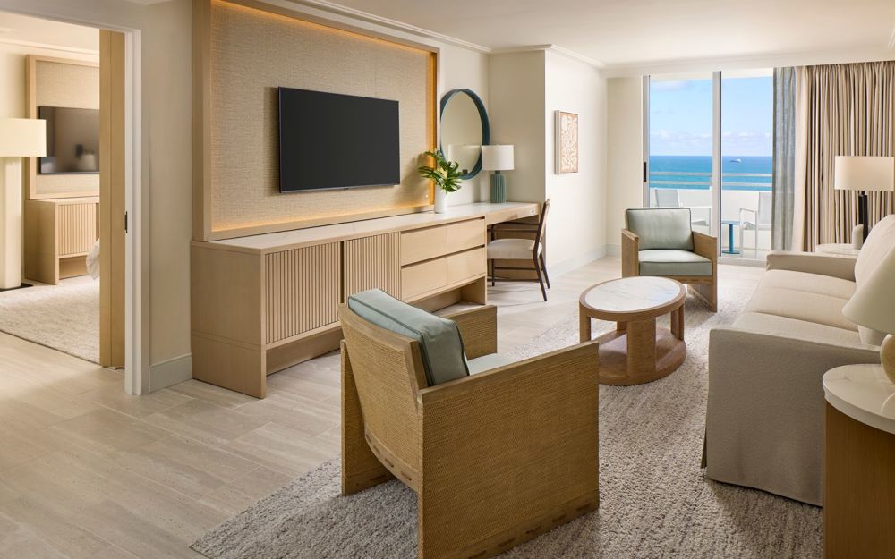 Loews Miami Beach Oceanfront King Suite with Balcony