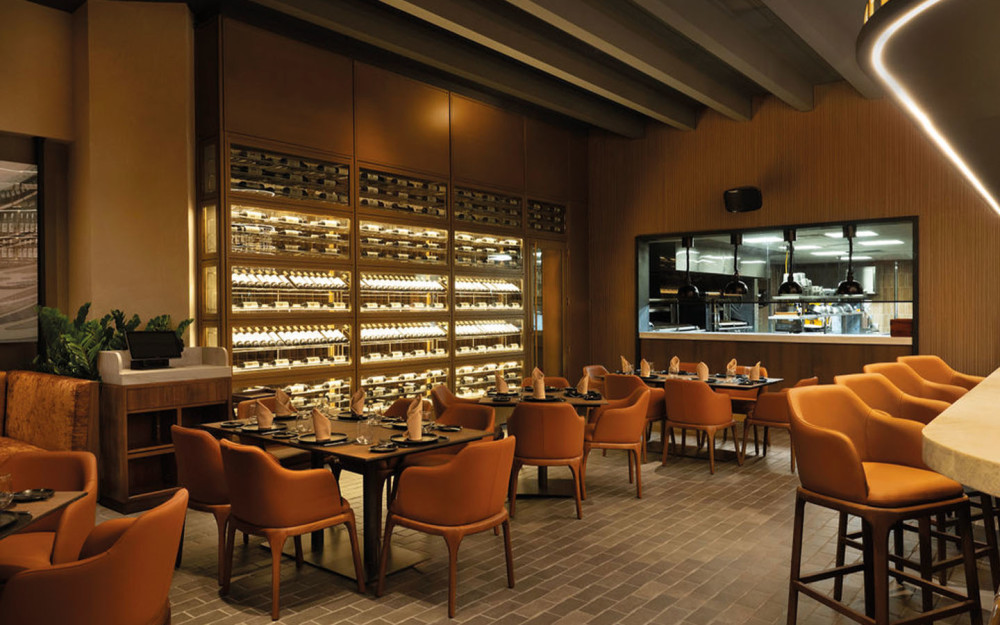 Picture of our dining room and wine cellar