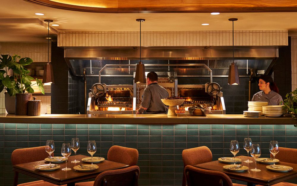 Photo of the Mayfair Grill Restaurant for Christmas Dinner