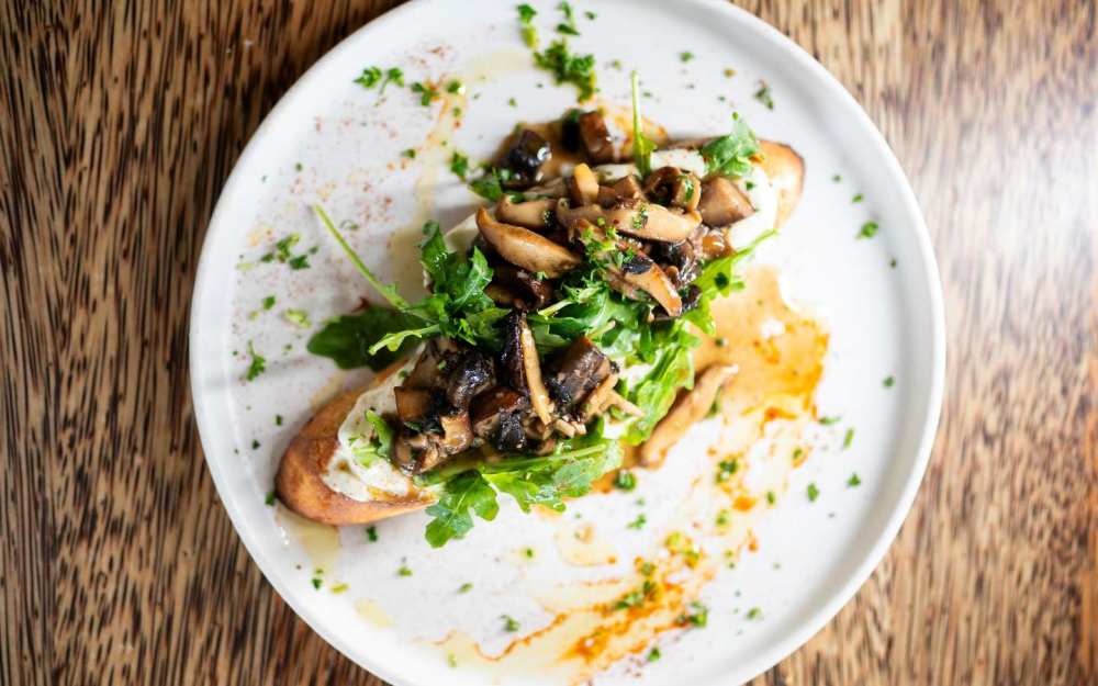 WILD MUSHROOM BLEND TOAST