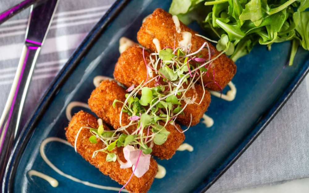 TRUFFLE-SHIITAKE CROQUETTES