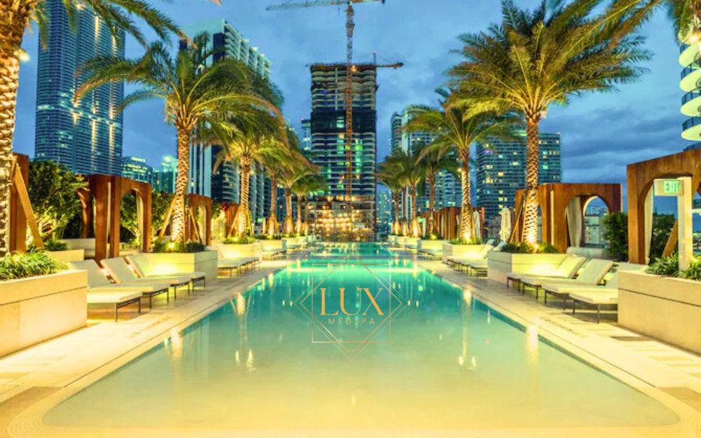 State of Art Pool at the Best Day Spa in Brickell, Enjoy your treatment and relax at the Best Swimming Pool in Brickell.