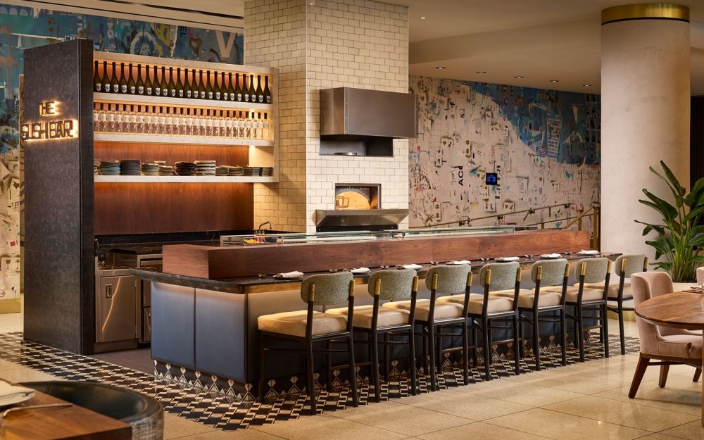 The Sushi Bar Seating