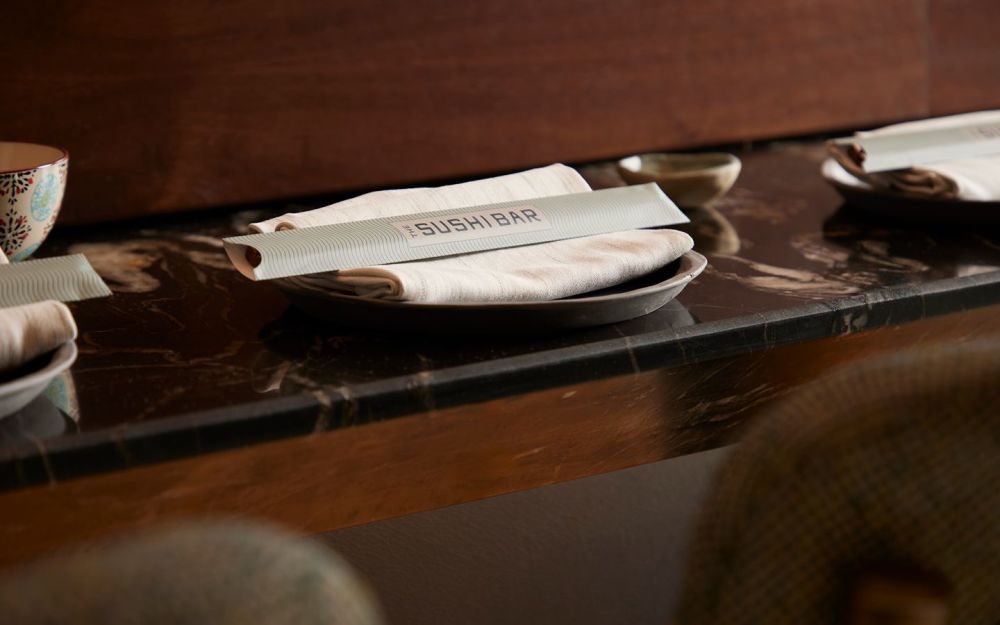The Sushi Bar Place Setting