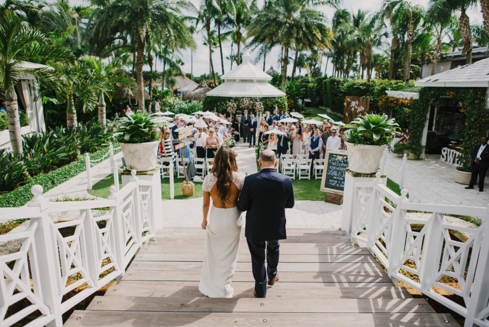 Wedding entrance