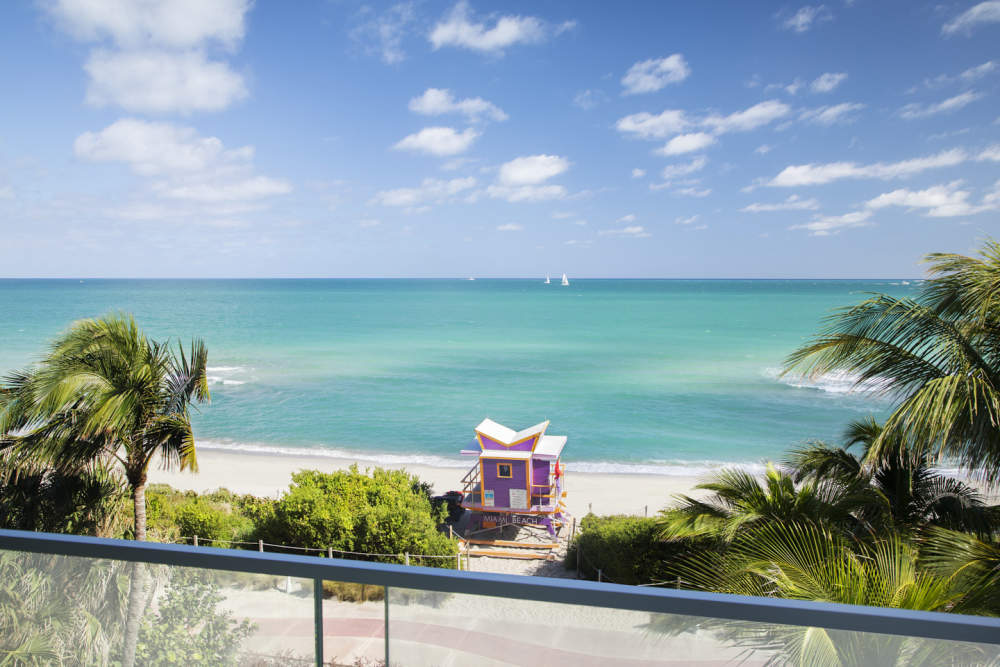 Beach view from Roof Top