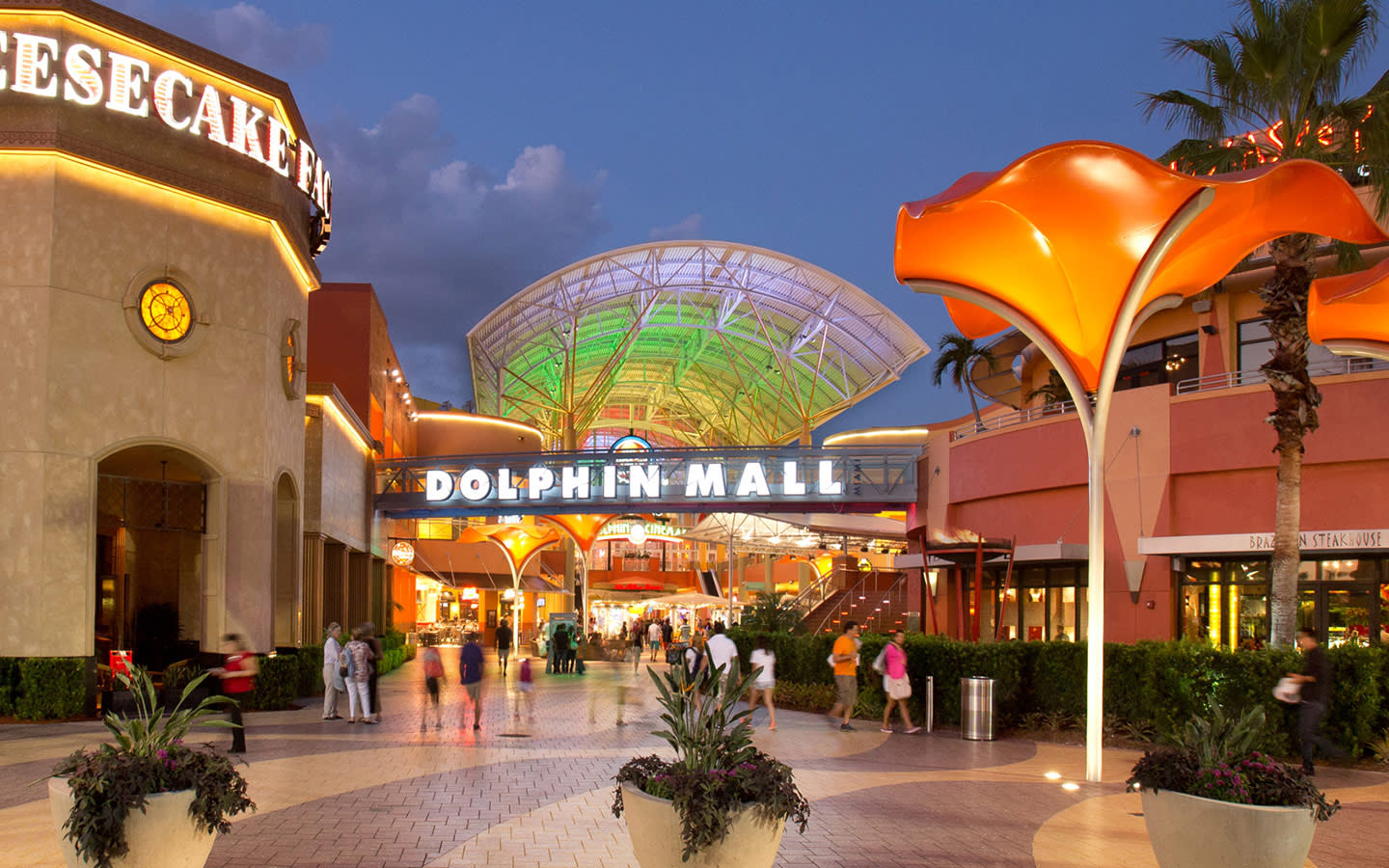 Dolphin Mall - Lojas do shopping e localização em Miami