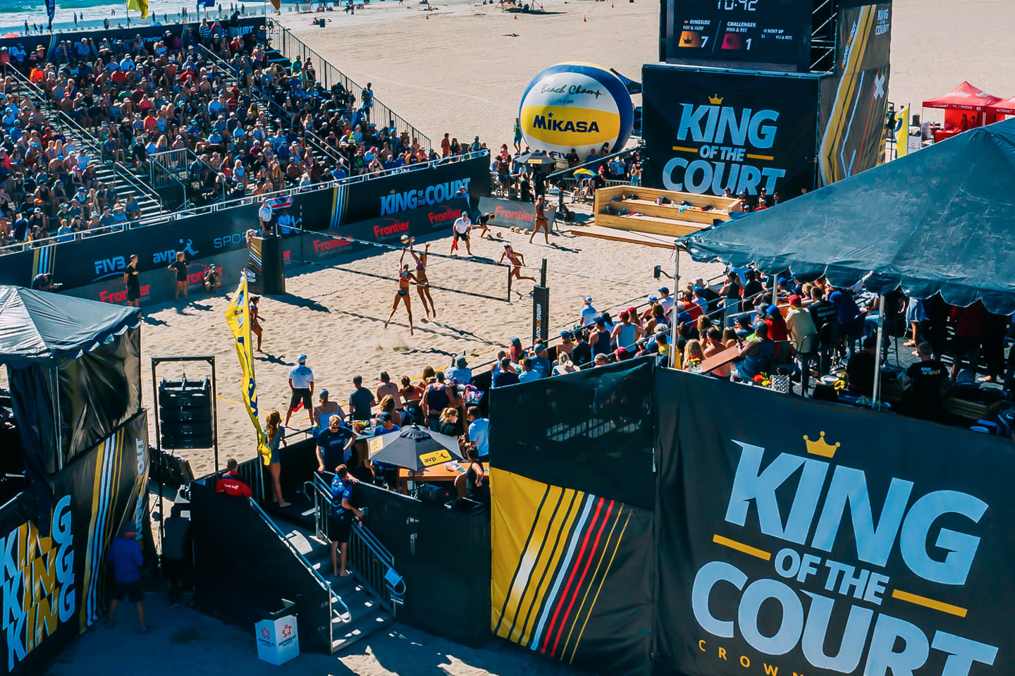 Rotterdam Queen & King of the Court beach volleyball tournament 