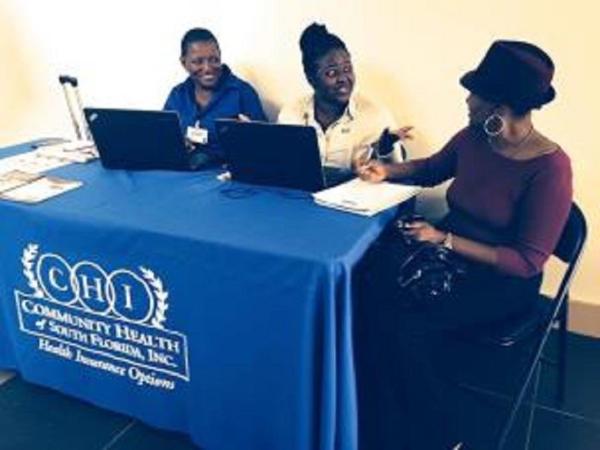 CHI's South Dade Health Center offers assistance on enrolling for health insurance.