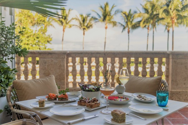 Sunday Brunch at Lido at The Surf Club's Oceanfront terrace