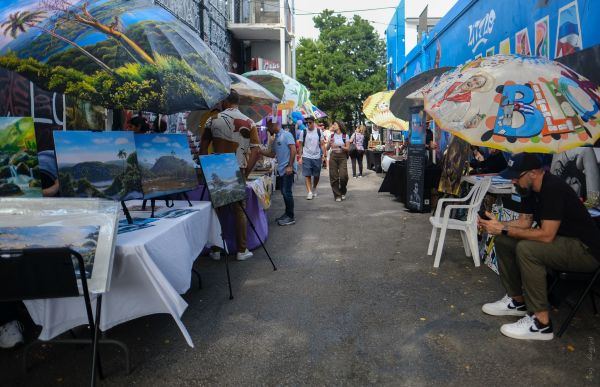 Umbrellas of Little Havana Art Festival