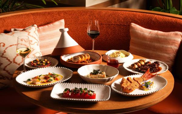 Aguasal brings bold Mediterranean flavors to the table—vibrant, shareable dishes and curated wines in a chic, coastal setting.