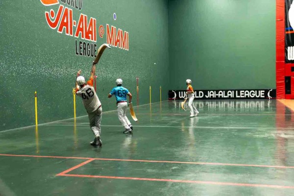 Miami Stories Recording Booth with World Jai-Alai League photo