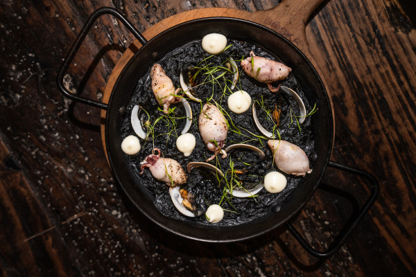 Calasparra Rice | Squid Ink | Chipirones | Clams.