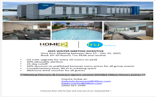 Winter Savings Are Here! Exclusive Incentive Offer at Tru by Hilton Miami Airport South Blue Lagoon
