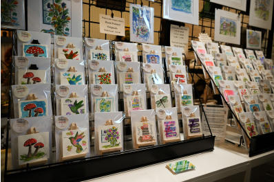Mercantile Painted Cards