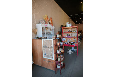 jewelry stand and interior