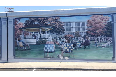 Flood Wall Mural 2 Park