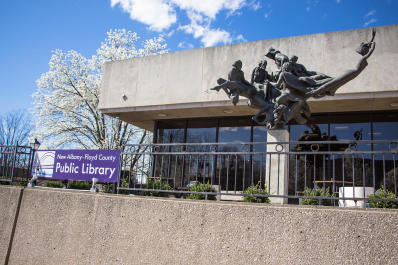 NA-FC Public Library Exterior